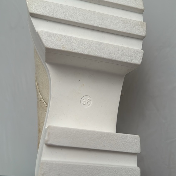 Cheap Monday Tractor iridescent glitter platform shoes - Picture 7 of 9